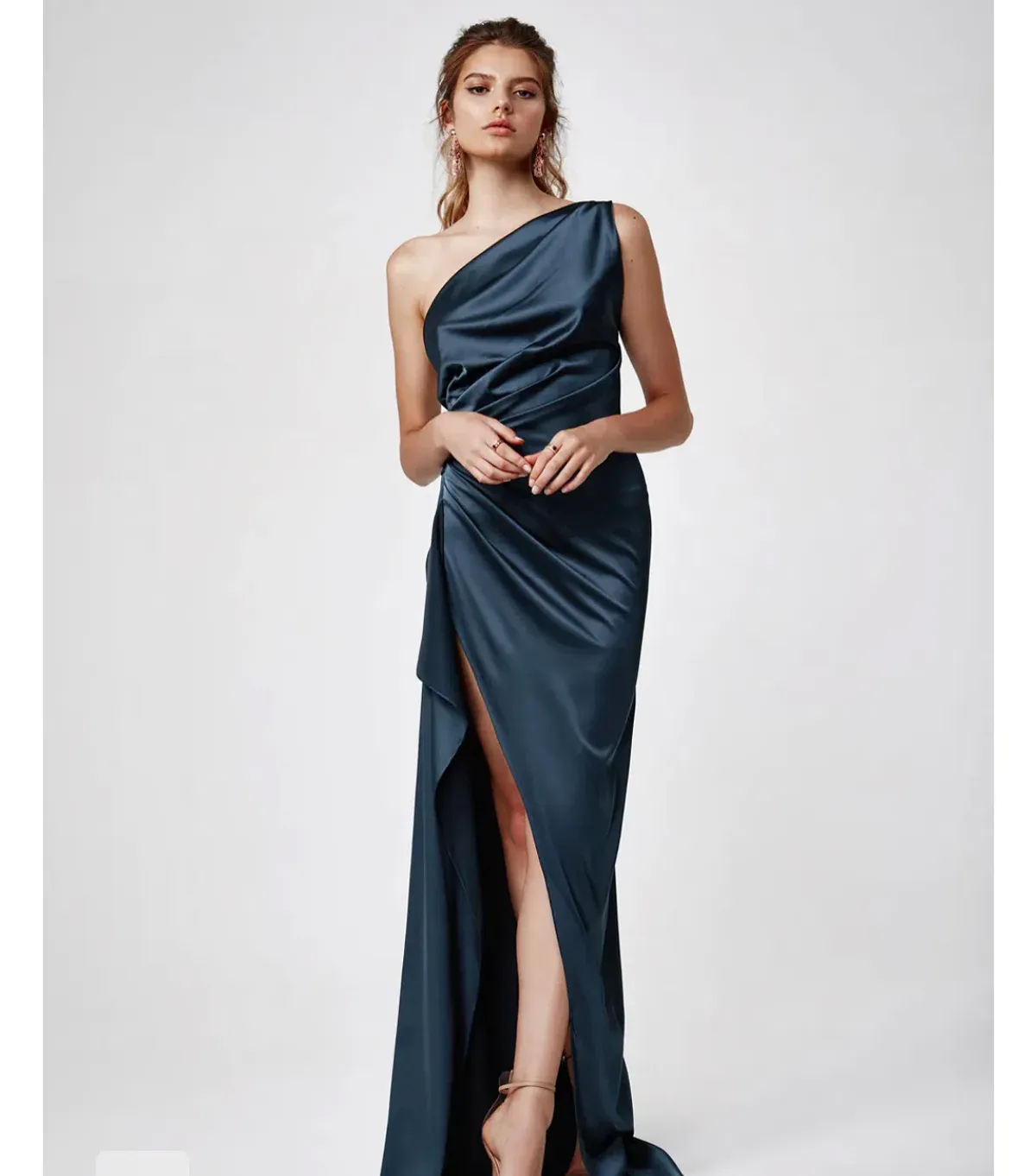 Lexi Samira Maxi Dress Orion Blue Size 8 - Image 5