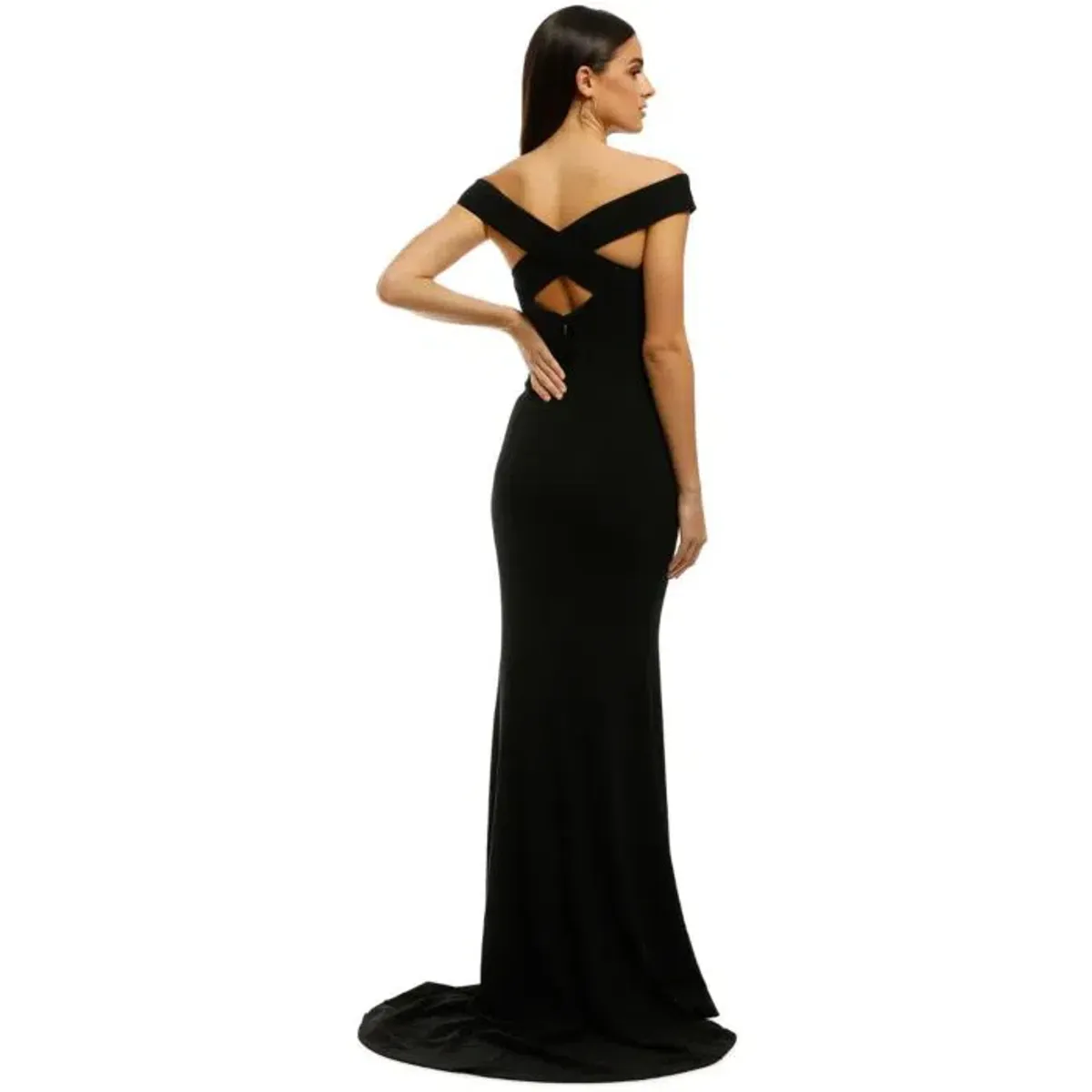 Samantha Rose Thompson Gown in Black Size 14 - Image 3