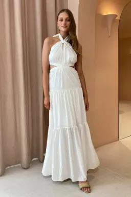 Significant Other Clementine Dress in White Size 8 for rent on The Volte - image 1