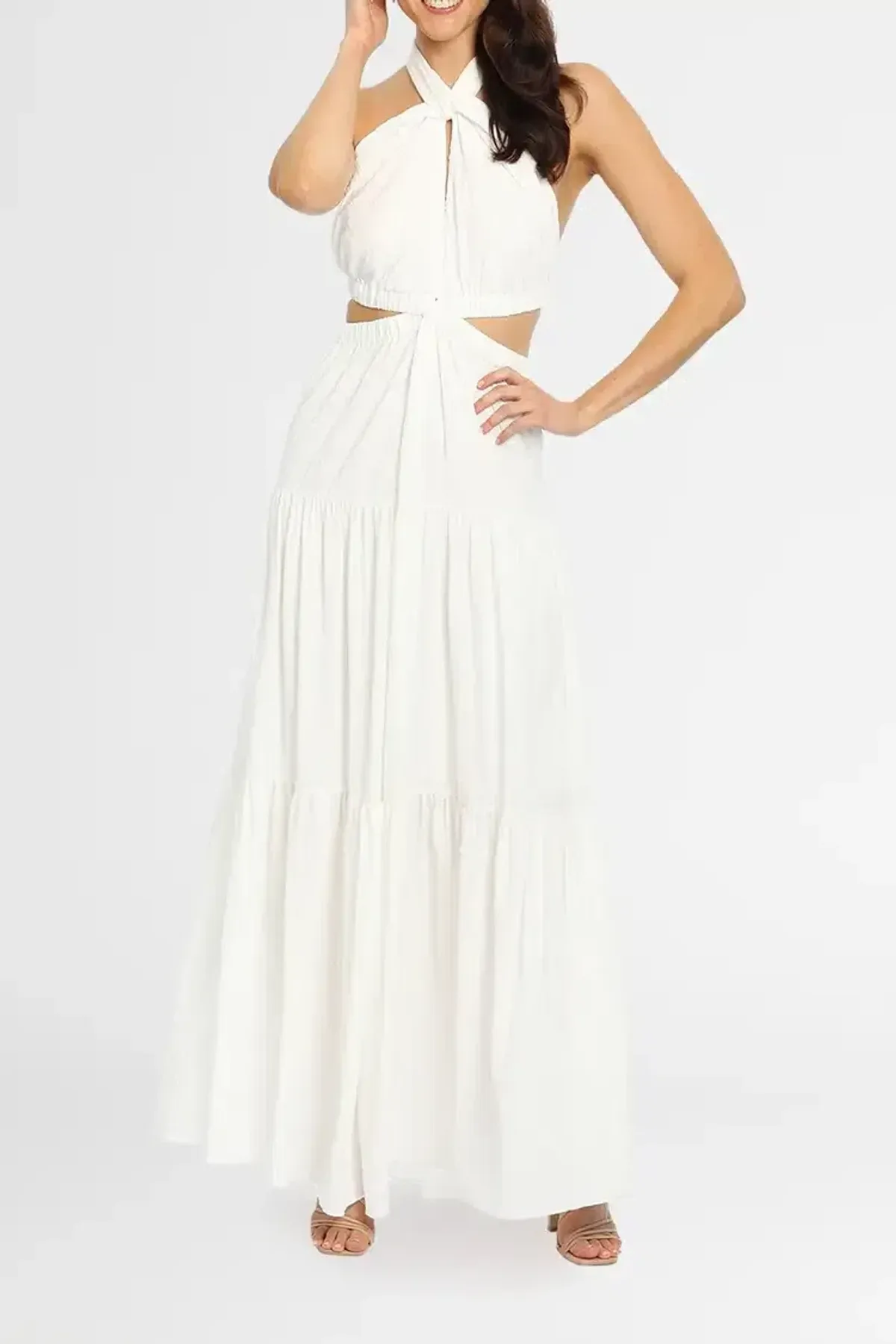 Significant Other Clementine Dress in White Size 8 - Image 2