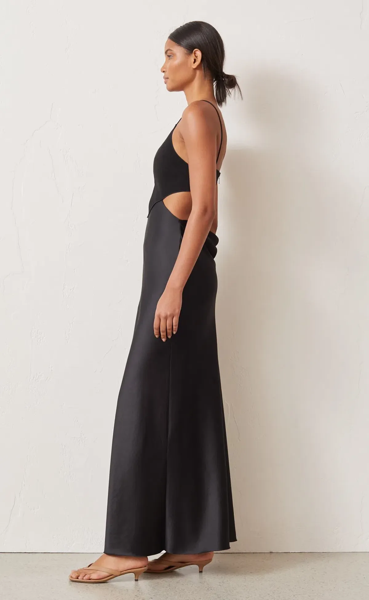 Bec & Bridge Seraphine Plunge Dress Black Size 6 - Image 4