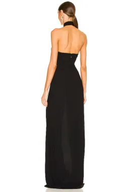 Amanda Uprichard Queens Maxi Gown Black Size 8 for rent on The Volte - image 2