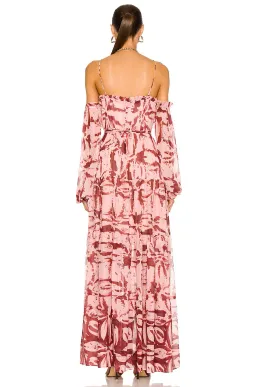 Alexis Dahlia Maxi Dress for rent on The Volte - image 3