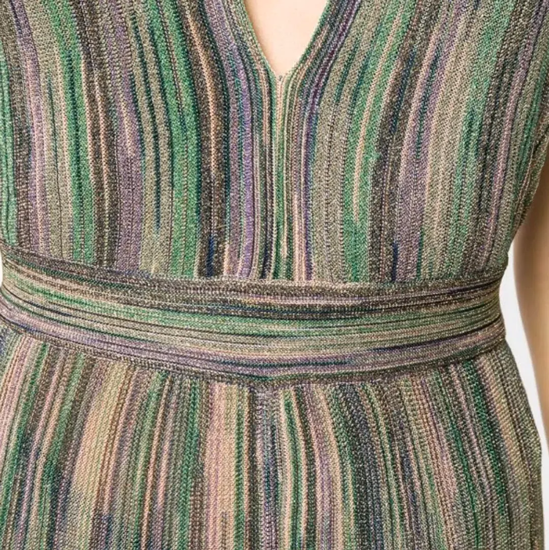 Missoni Halterneck Lurex® Jumpsuit Multi Size 8 for rent on The Volte - main image