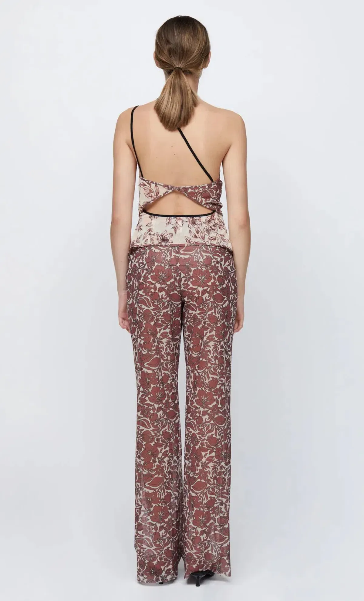 Bec and Bridge Nova Strappy Top & Priya Pant Set Floral Size 10 - Image 2