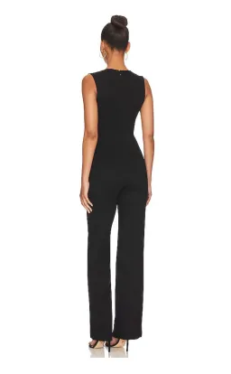 Superdown Raya Jumpsuit Black Size 8 for rent on The Volte - image 3