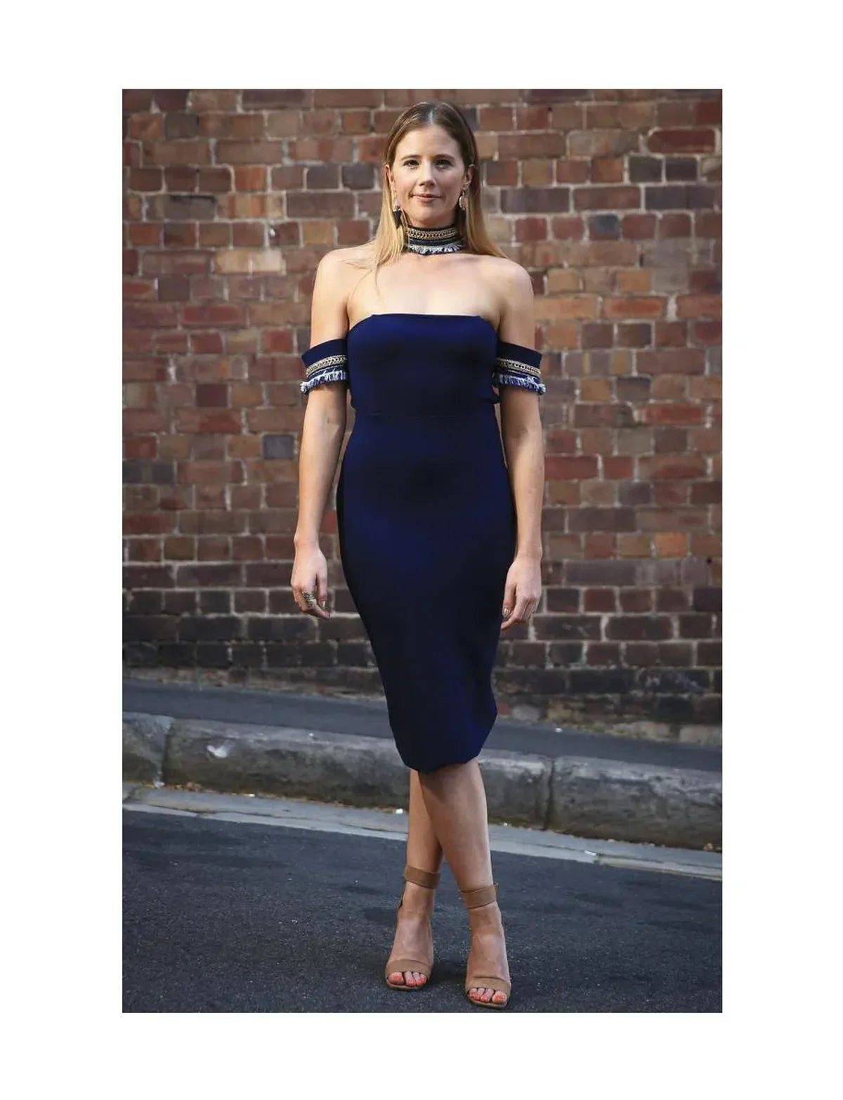 Eliya The Label Amrah Dress Blue Size S / AU 8 - Image 1