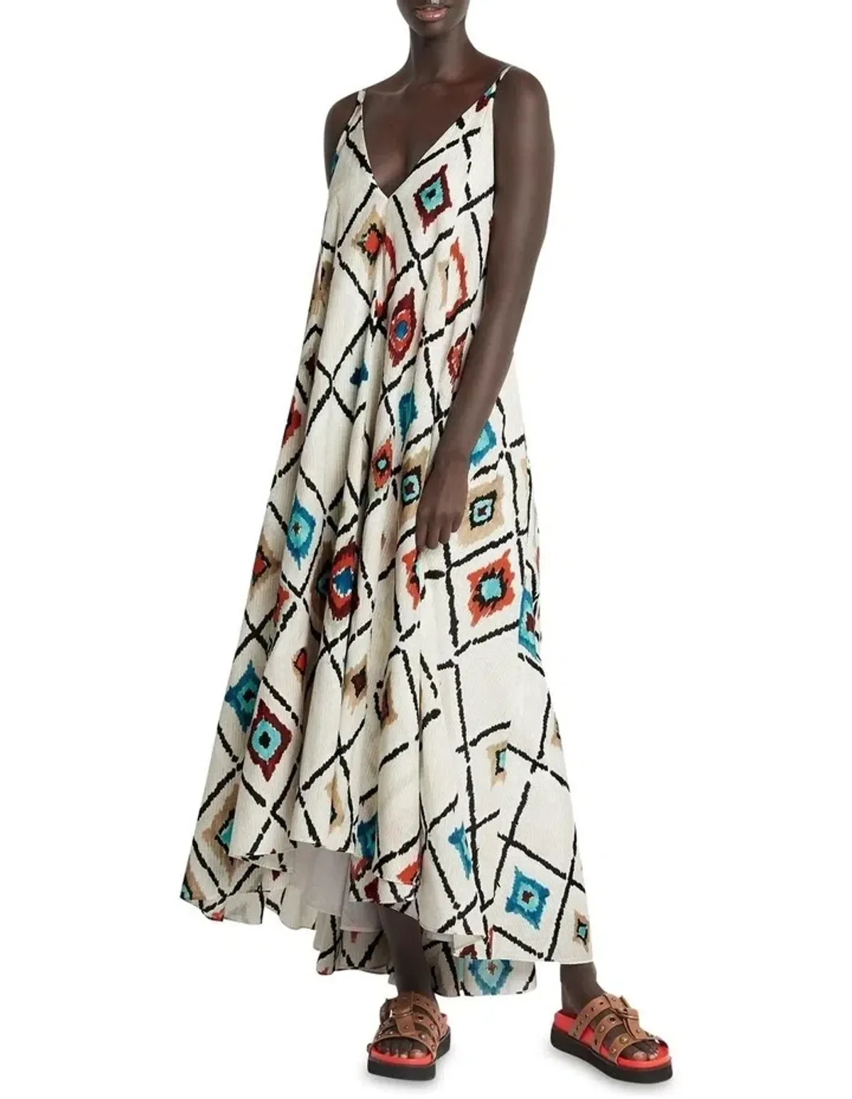 Sass & Bide Live Forever Maxi Dress Print Size S / AU 10 for rent on The Volte - main image
