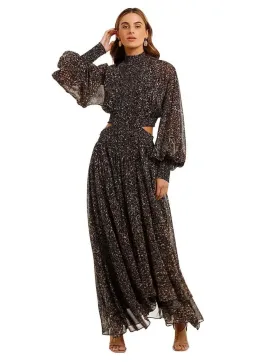 Camilla and Marc Cirro Midi Dress Print Size 8 for rent on The Volte - image 1