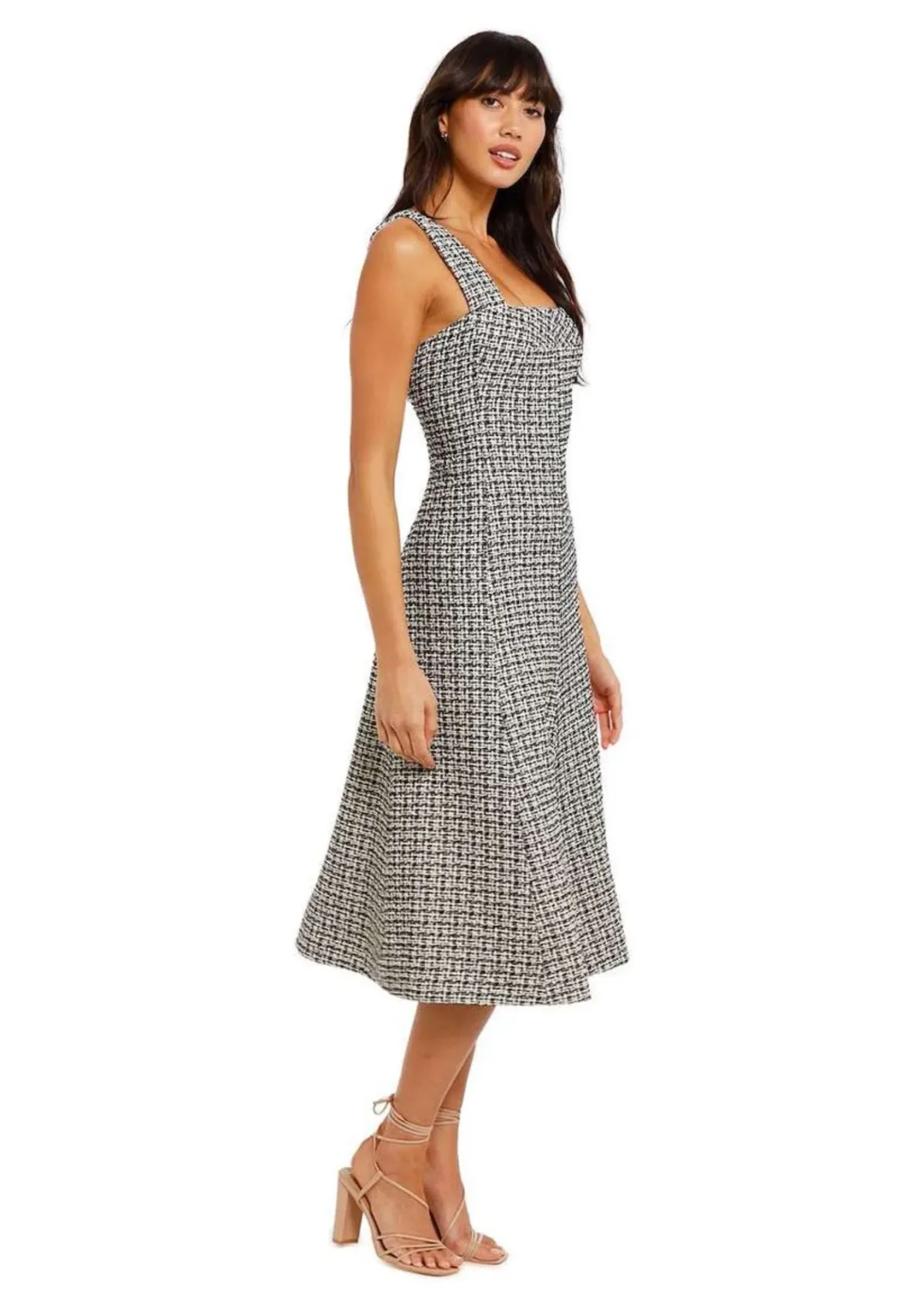 Camilla and Marc Amara Dress in Black/White Size 10 for rent on The Volte - main image
