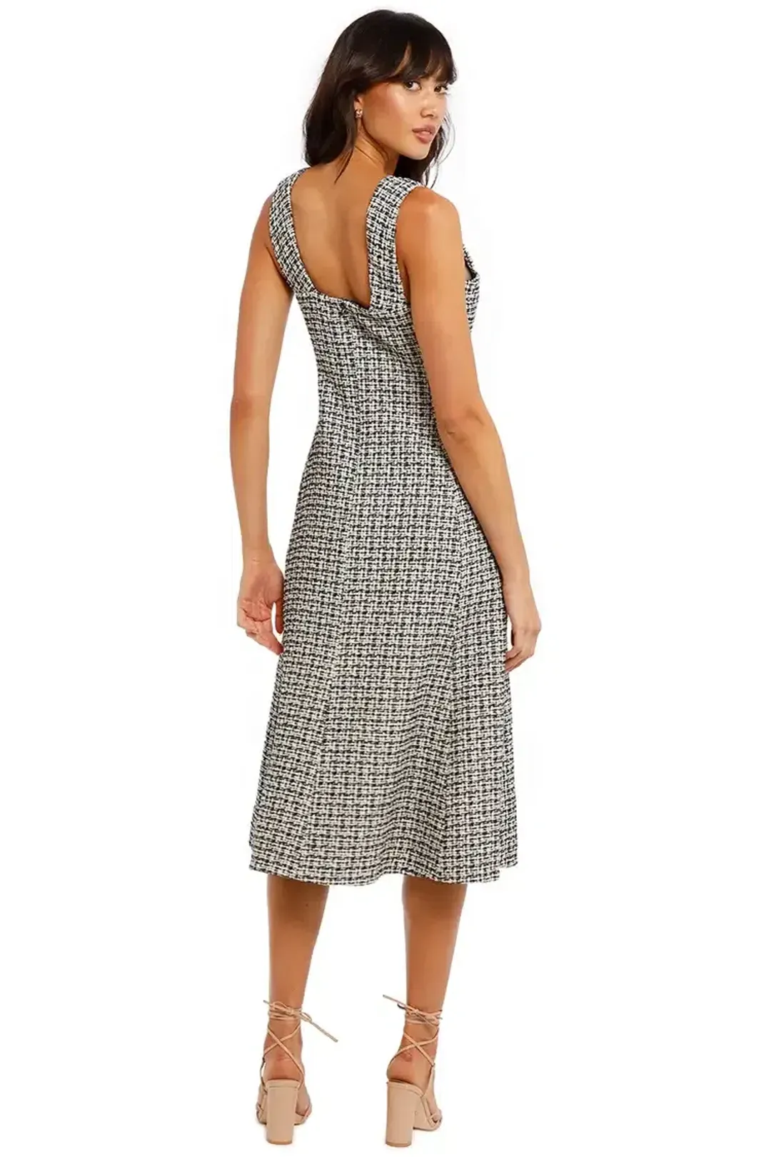 Camilla and Marc Amara Dress in Black/White Size 10 for rent on The Volte - main image