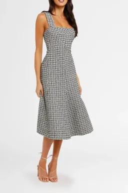 Camilla and Marc Amara Dress in Black/White Size 10 for rent on The Volte - image 2