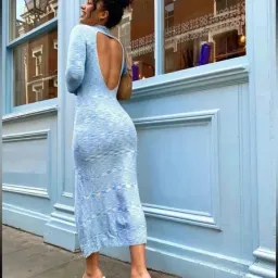 Atoir The Altair Midi Dress Celestial Illusion Size 10 for rent on The Volte - image 5