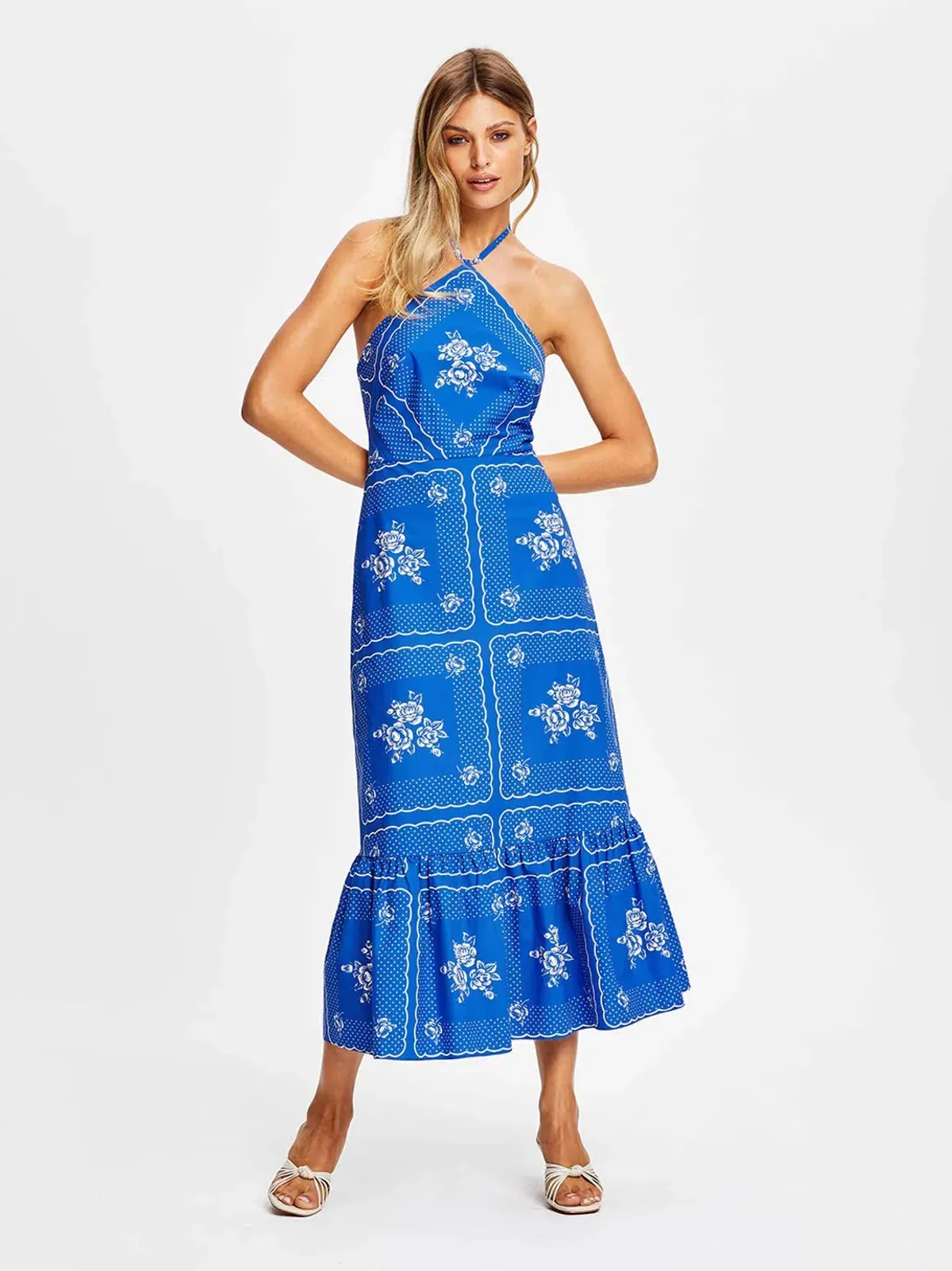 Alice McCall Midnight Sky Midi Dress Royal Blue Size 10 - Image 5