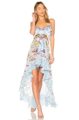 Camilla Girl Next Door High Low Button-down Dress Print Size M/Au 10 for rent on The Volte - image 1