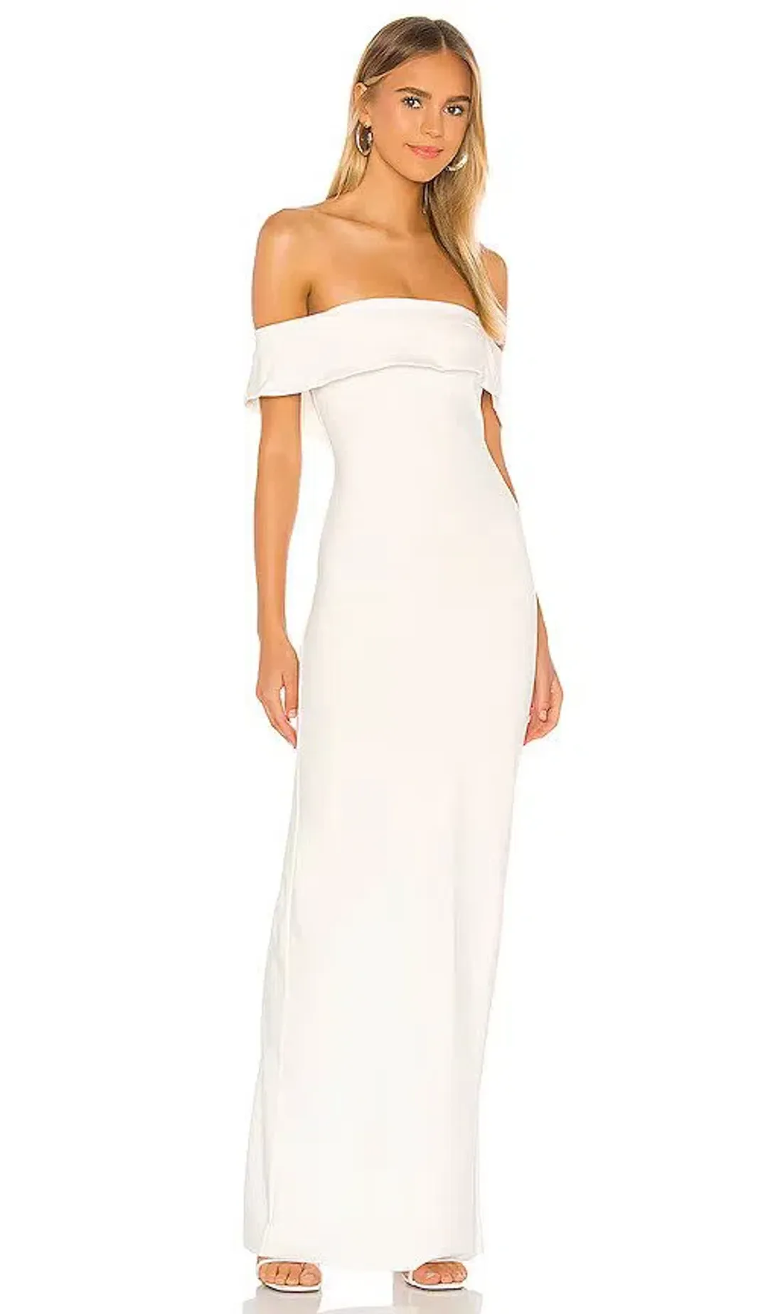 Lovers & Friends Galleria Gown White Size 6 for rent on The Volte - main image