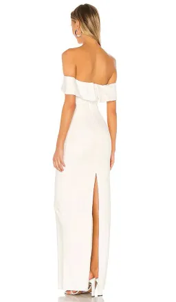 Lovers & Friends Galleria Gown White Size 6 for rent on The Volte - image 2