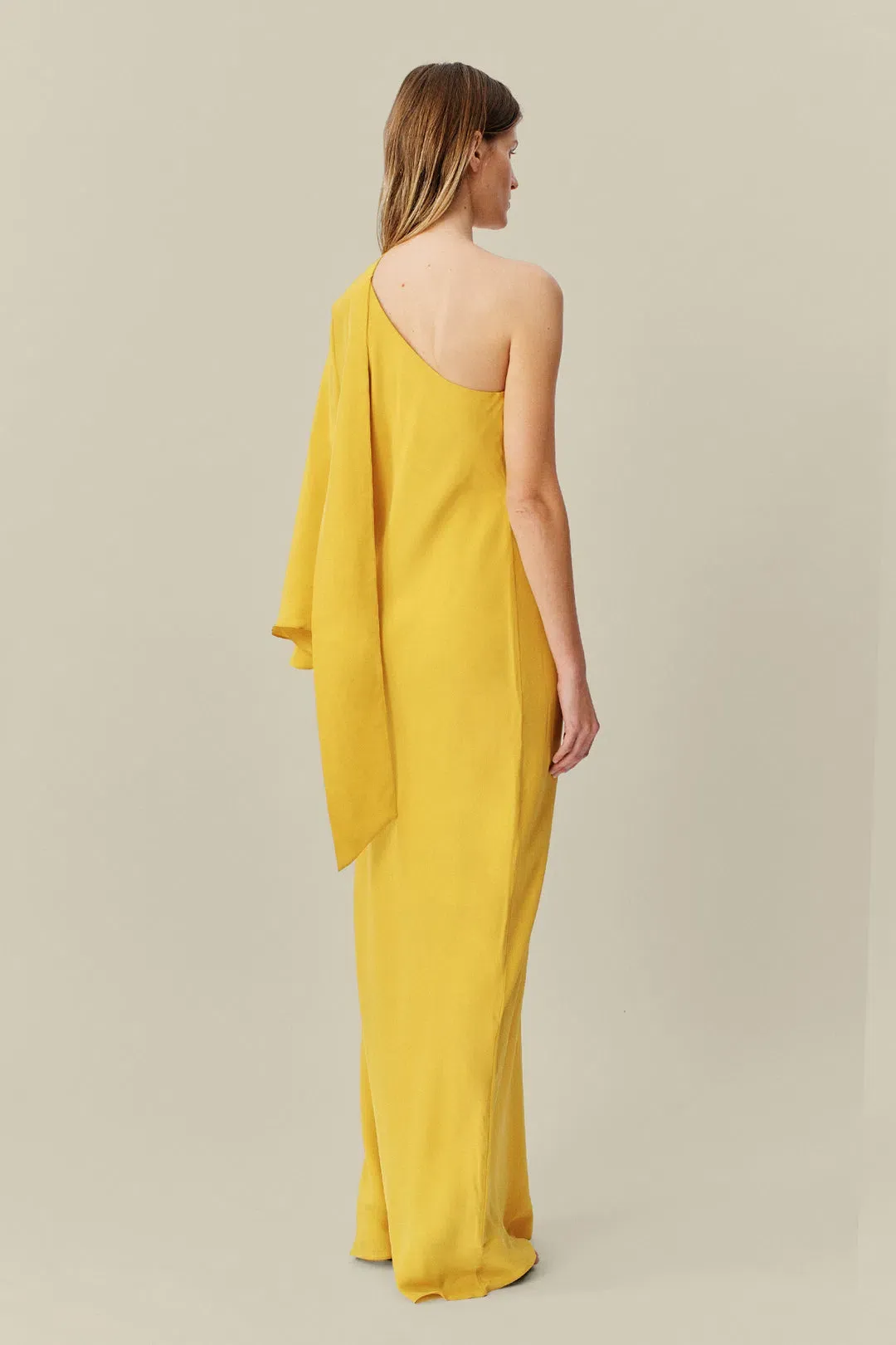 Ginger & Smart Perpetual Silk Gown Sunflower Size 8 for rent on The Volte - main image