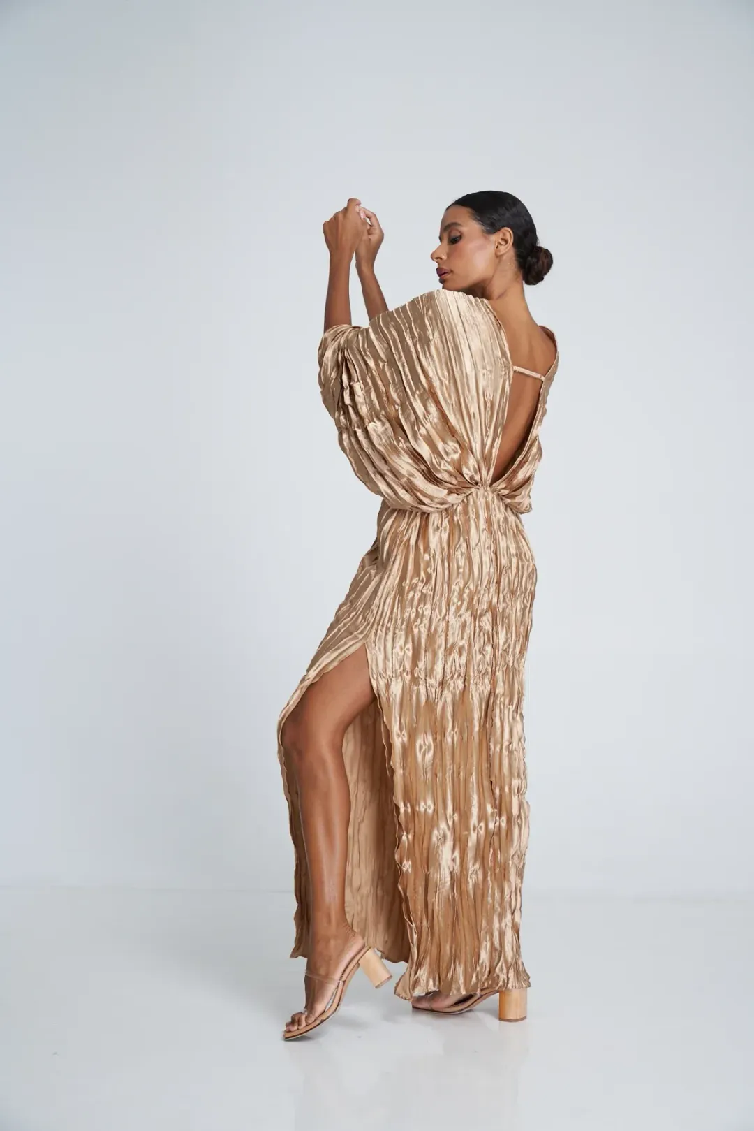 L'Idee De Luxe Gown Sand Size 12 for rent on The Volte - main image