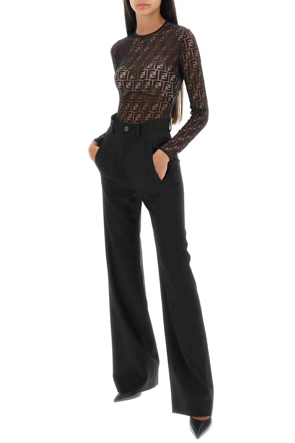 Fendi Bodysuit Black Size 14 for rent on The Volte - main image