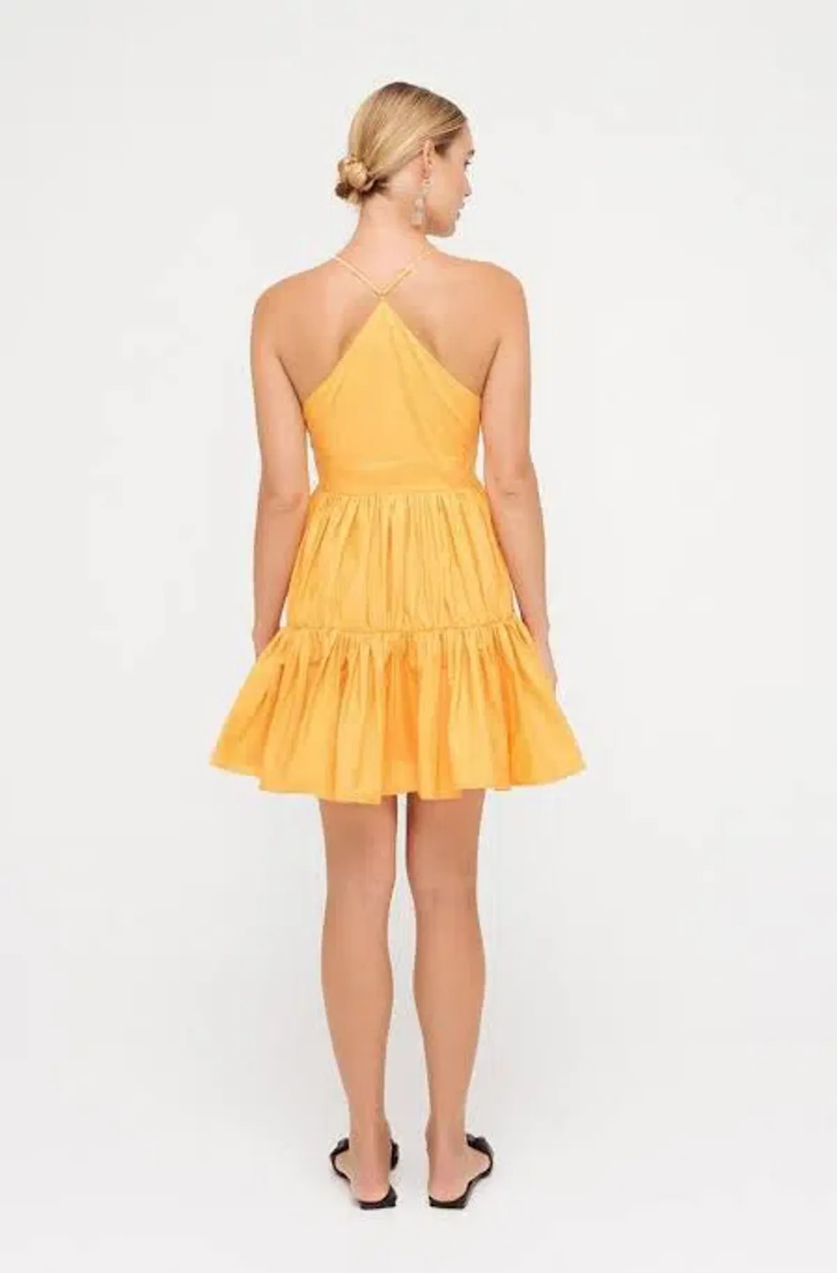 Sheike Tessa Mini Dress Orange Size 8 - Image 3