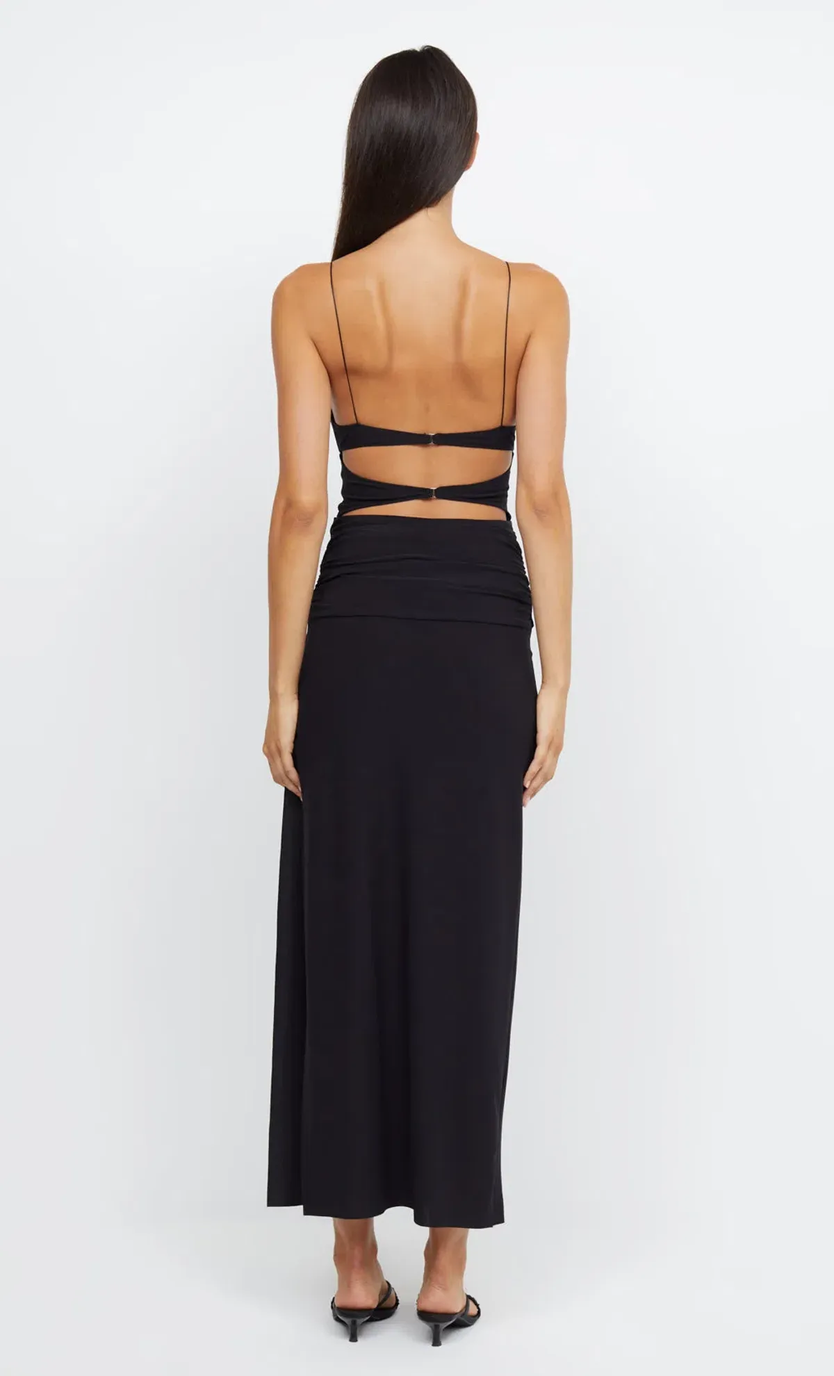 Bec & Bridge Montana Twist Maxi Dress Black Size 8 - Image 2