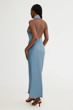 Significant Other Darcy Backless Dress in Petrol Size 10 for rent on The Volte - image 3