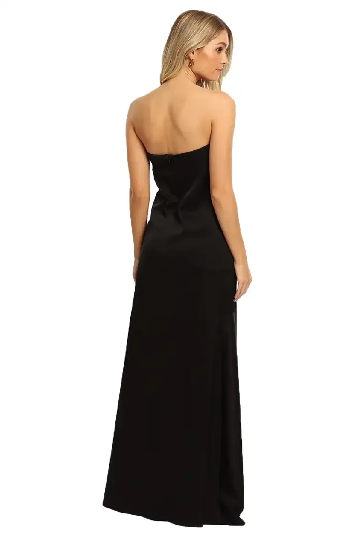 Camilla and Marc Strapless Akane Gown in Black Size 12 - Image 3