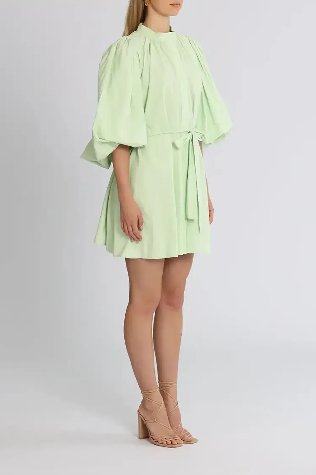 Camilla and Marc Kyra Mini Dress in Sour Apple Size 8 - Image 3