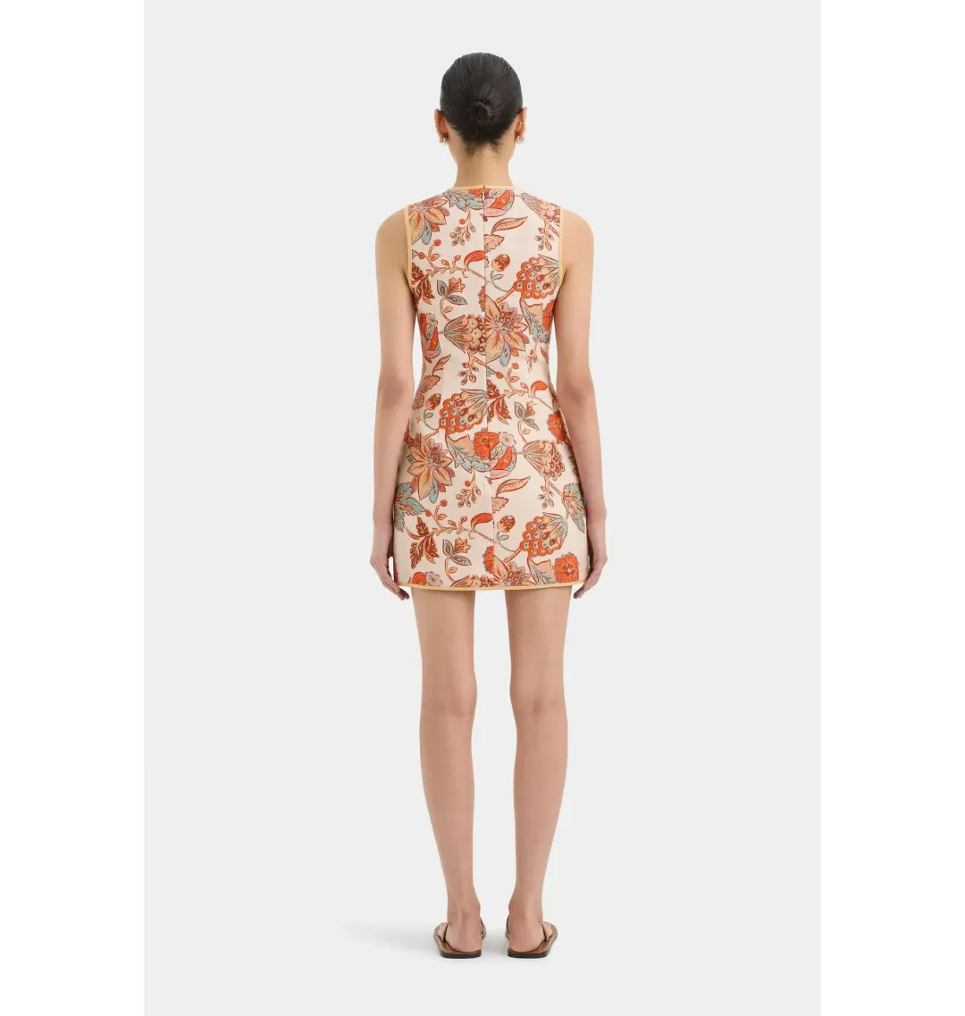 Sir the Label Noemi Mini Dress Floral Print Size 4 / AU 14 for rent on The Volte - main image