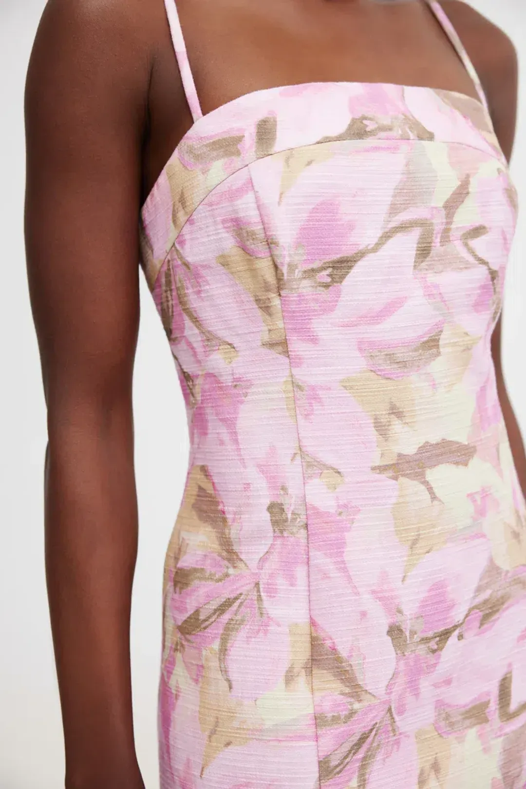 Significant Other Beatrice Midi Dress in Pink Lily Size 10 for rent on The Volte - main image