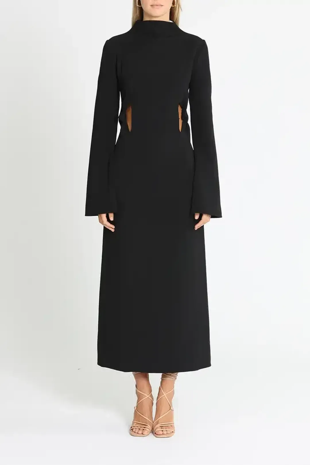 Camilla and Marc Knight Dress in Black Size 8 for rent on The Volte - main image