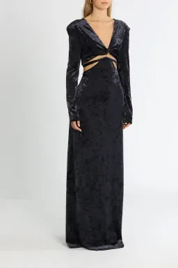 Camilla and Marc Brooks Maxi Dress in French Navy Size 14 for rent on The Volte - image 2