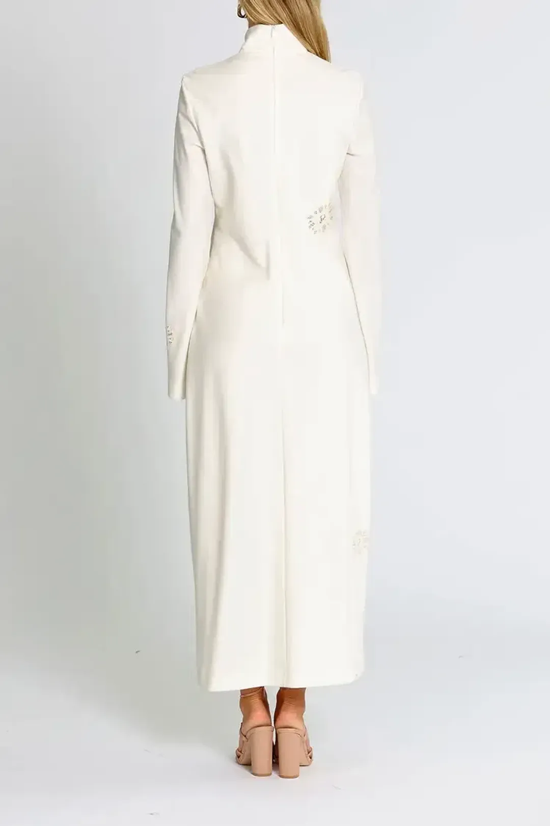 Camilla and Marc Viola Midi Dress in Cream Size 12 for rent on The Volte - main image