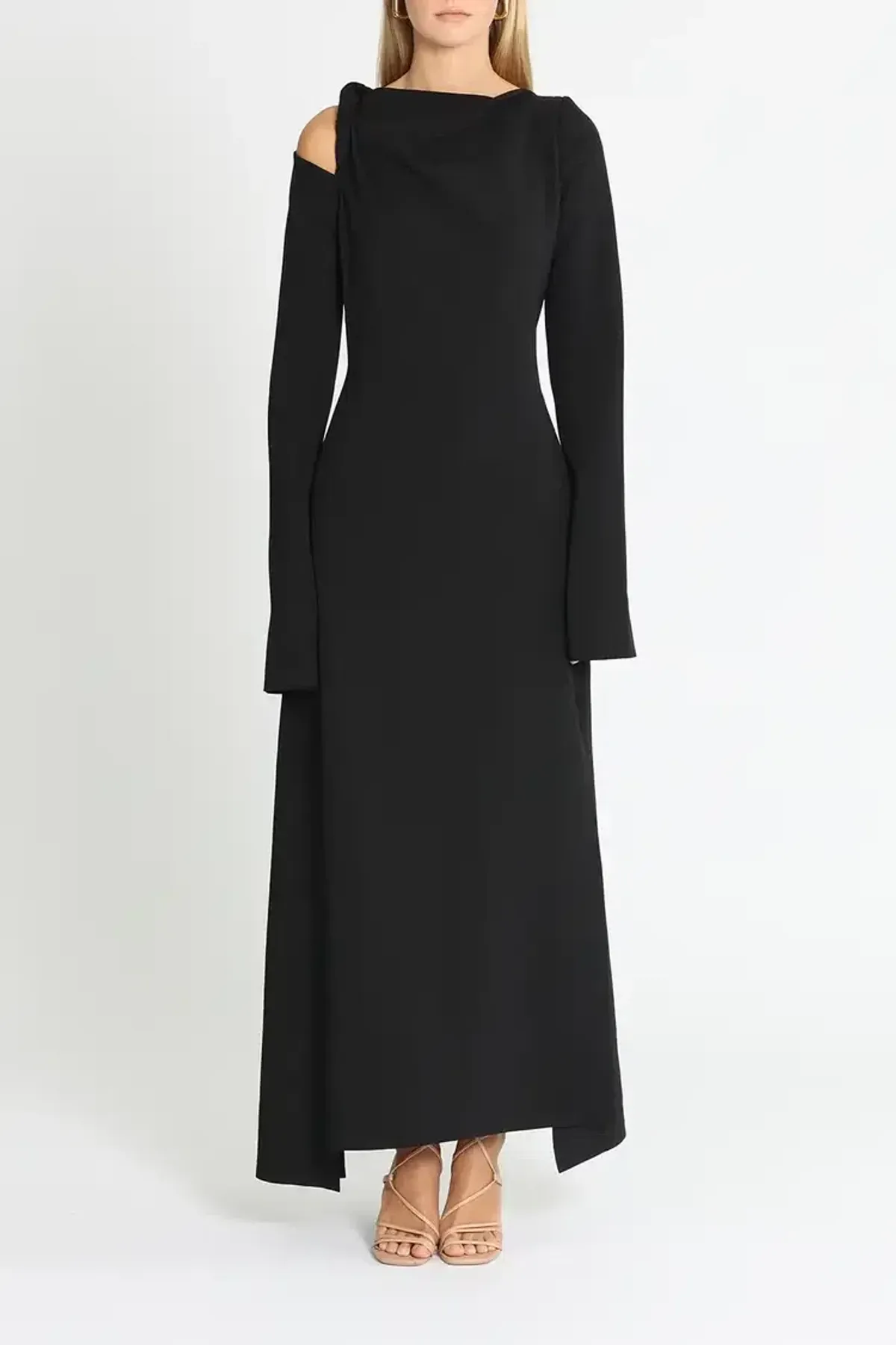 Camilla and Marc Grayson Midi Dress in Black Size 12 - Image 1