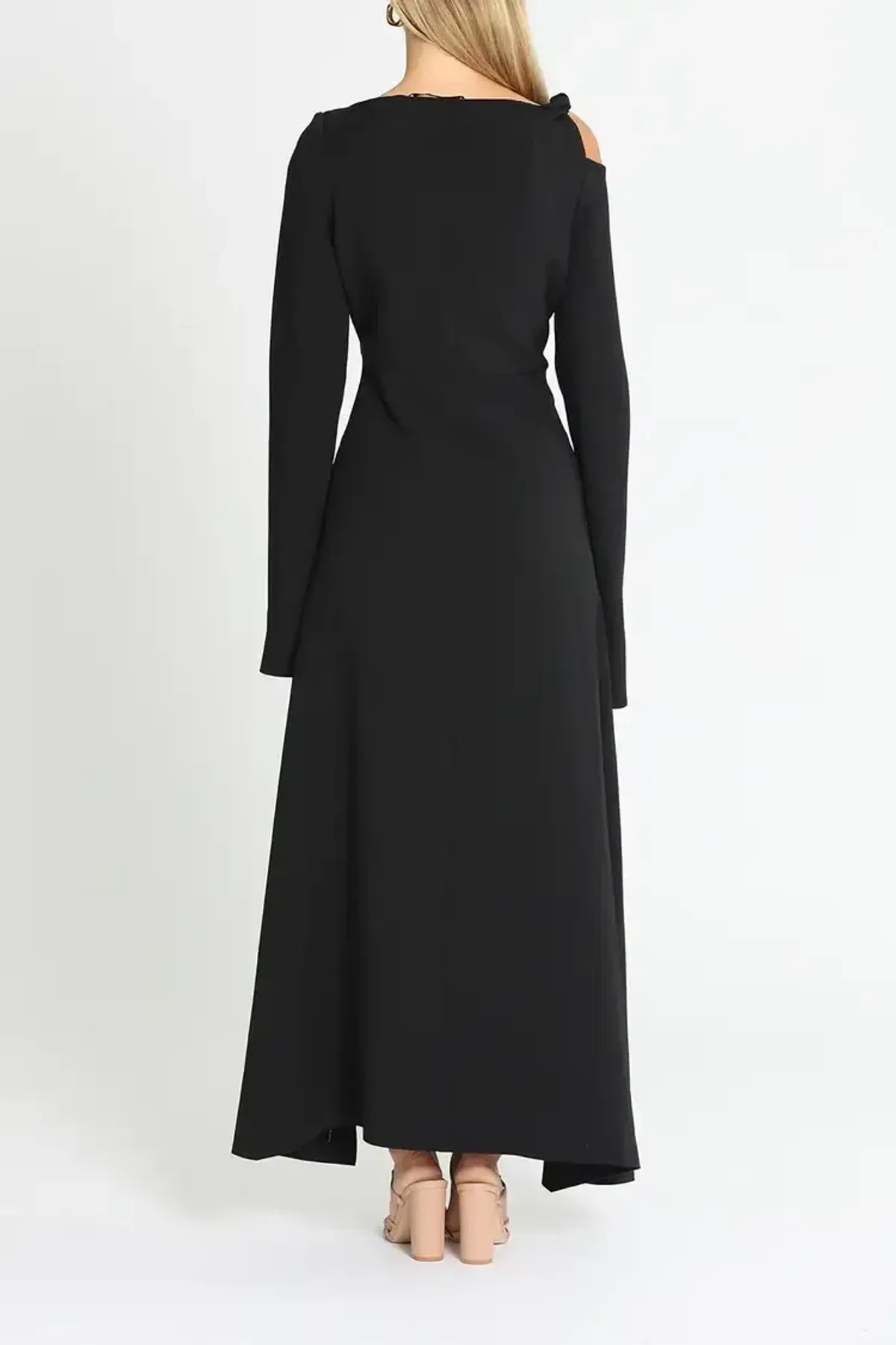 Camilla and Marc Grayson Midi Dress in Black Size 12 - Image 3
