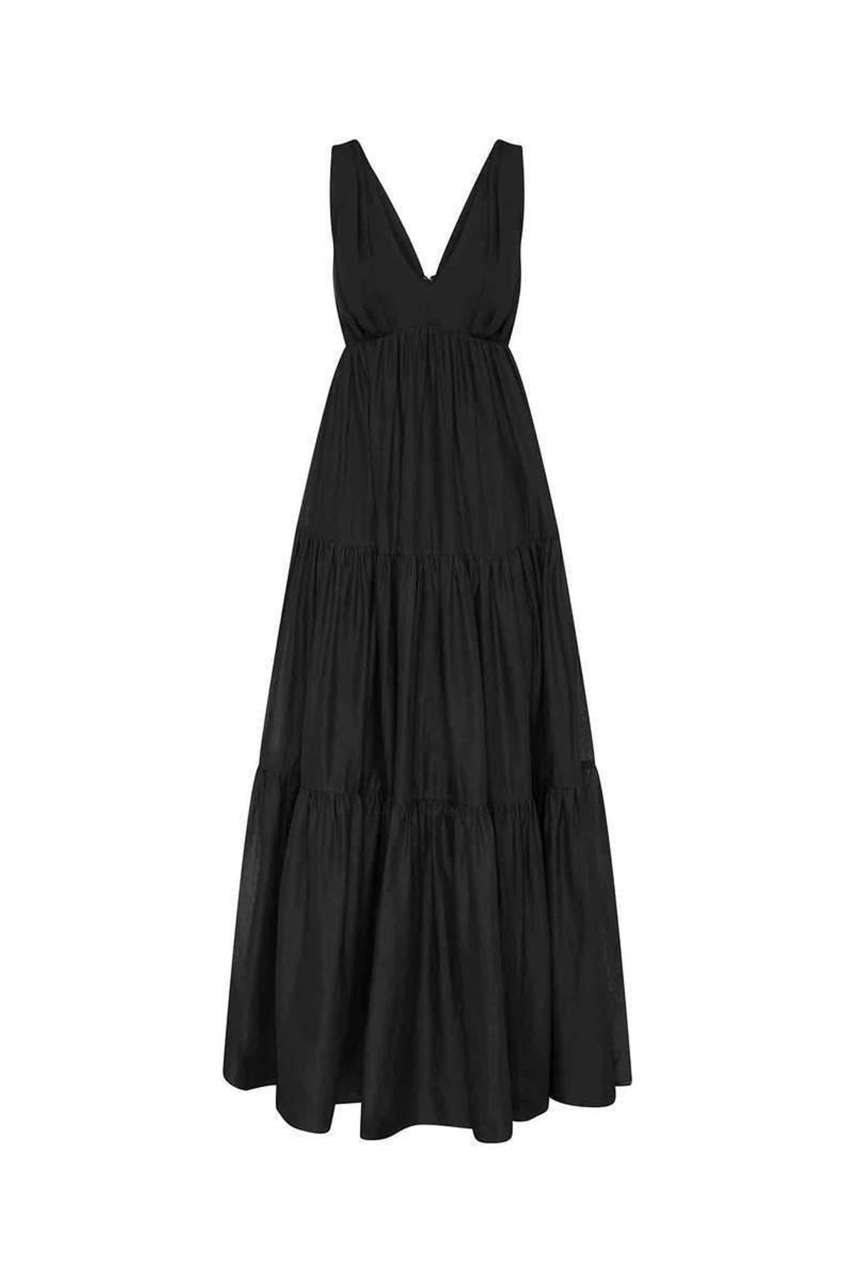 Aje Unending Maxi Dress Black Size 8 - Image 4