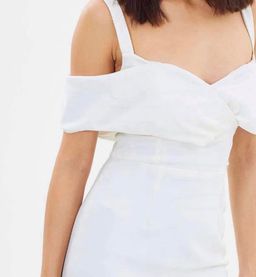 Pasduchas Riviera White Midi Dress Size 10 for rent on The Volte - image 2