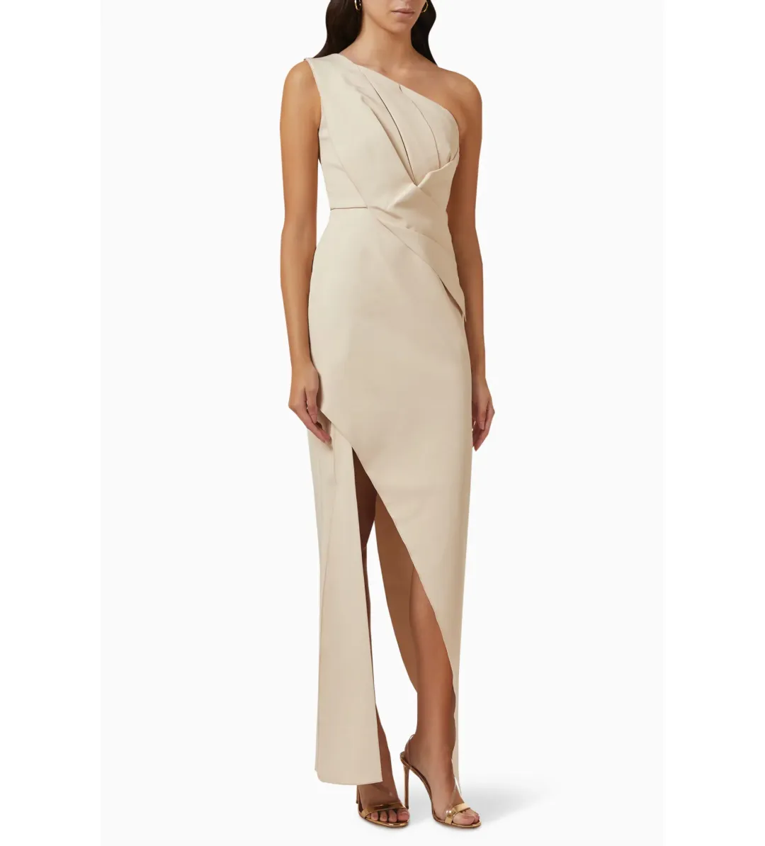 Rachel Gilbert Luna Gown in Oat Size 2 /AU10 for rent on The Volte - main image