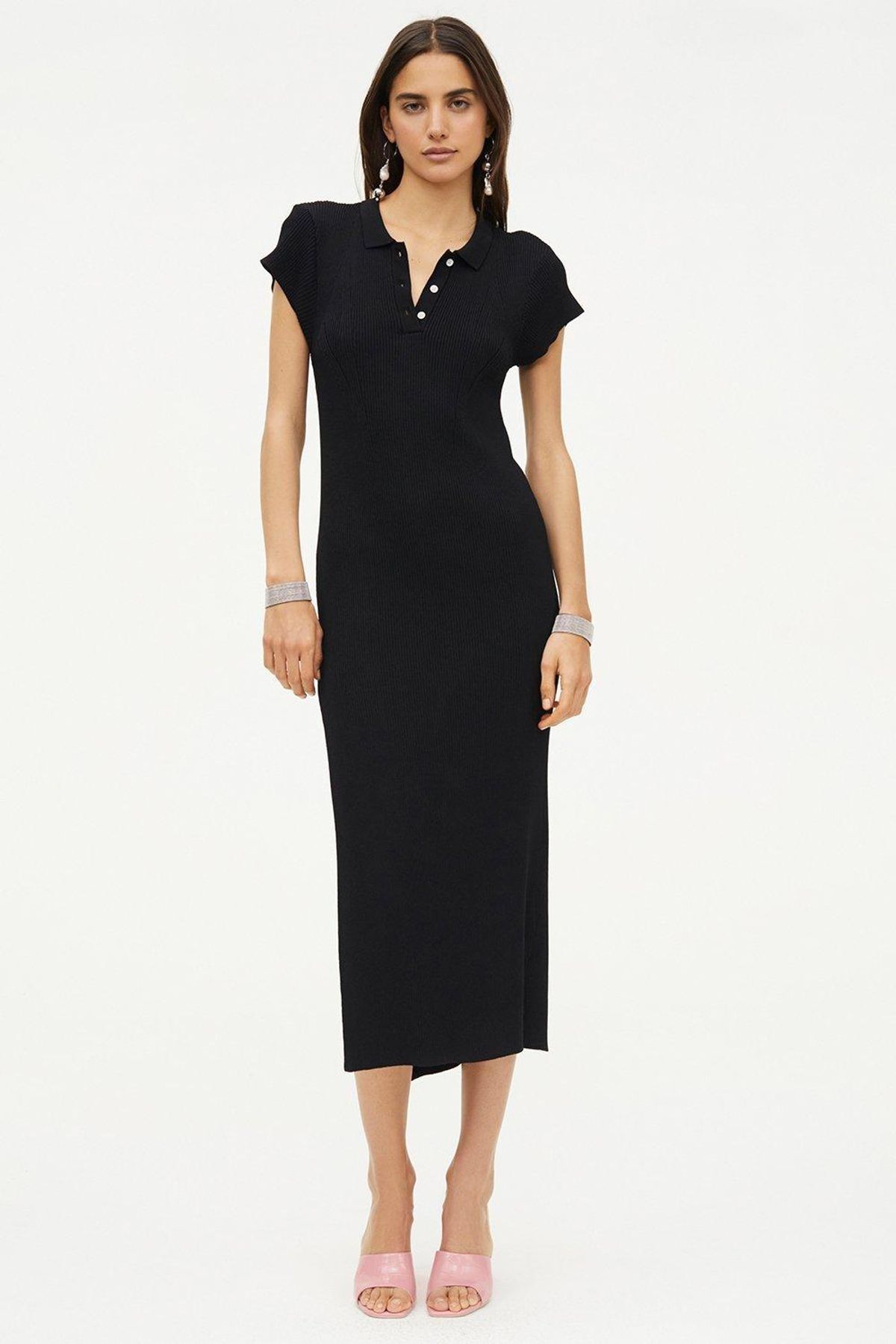 Manning Cartell MVP Polo Dress Black Size 6 for rent on The Volte - main image