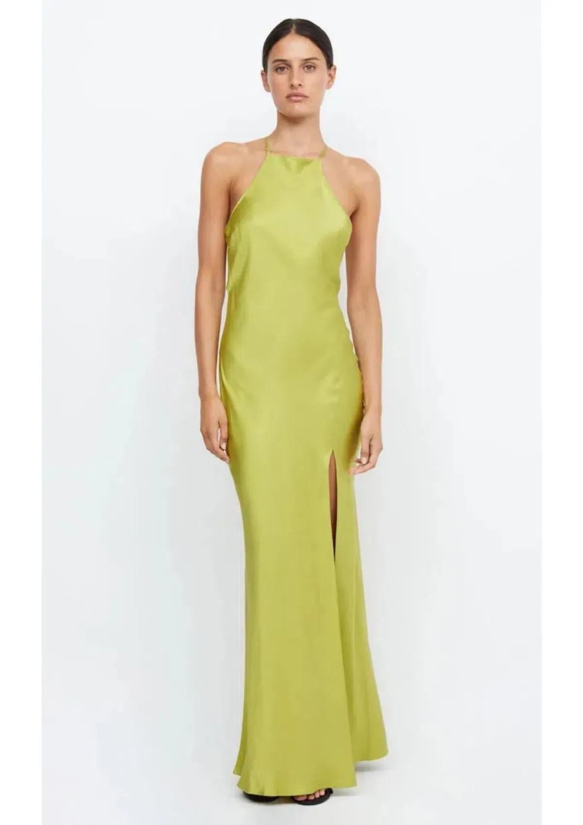 Bec & Bridge Teresa Halter Maxi Dress in Wasabi Size M / AU 10 - Image 1