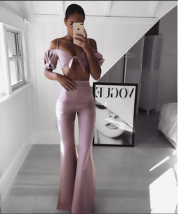 Nookie Belle Set (Dusty Pink) for rent on The Volte - image 1