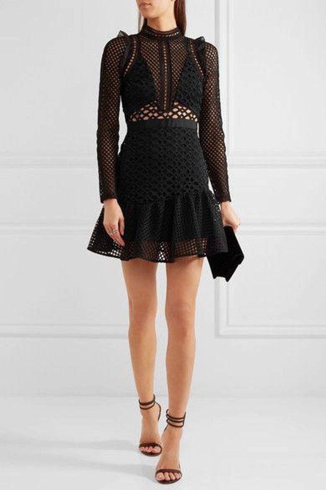 Self Portrait Hall Mini Dress for rent on The Volte - main image