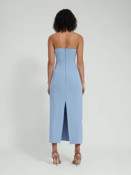 Tojha Prim Dress Blue Size 10 for rent on The Volte - image 2