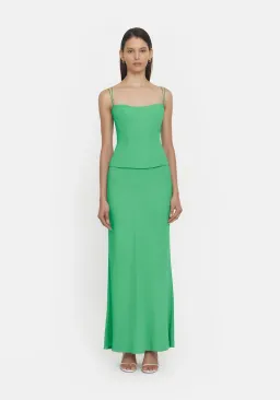 Viktoria & Woods Saxophone Top Green Size 8 for rent on The Volte - image 1