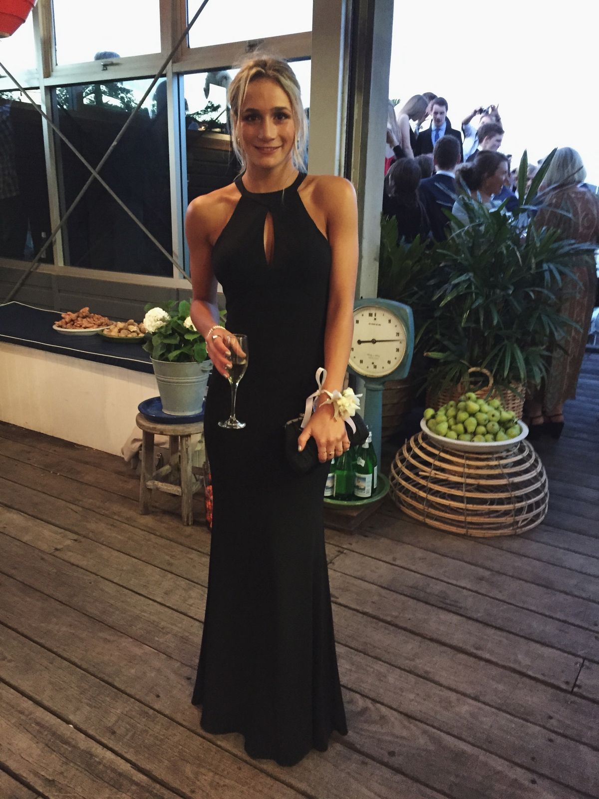 Black evening gown - Image 1