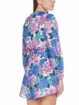 Zimmermann Poppy Plunge Playsuit Floral Size 1/AU 10 for rent on The Volte - image 4