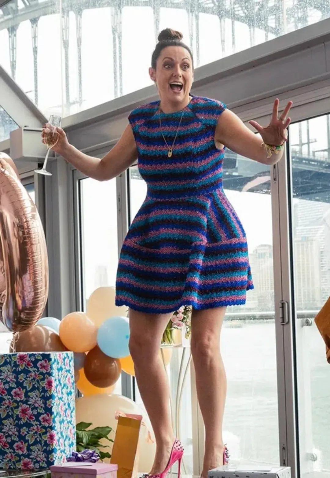 Elliatt Hannah Mini Dress Multi Size M for rent on The Volte - main image