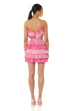 Eliya The Label Josephine Mini Dress Pink Size XS / AU 6 for rent on The Volte - image 5
