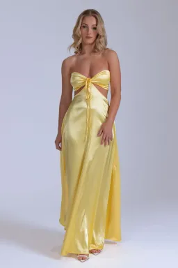 Lane & Sass Lucy Dress Lemon Size XXS / AU 4 for rent on The Volte - image 2